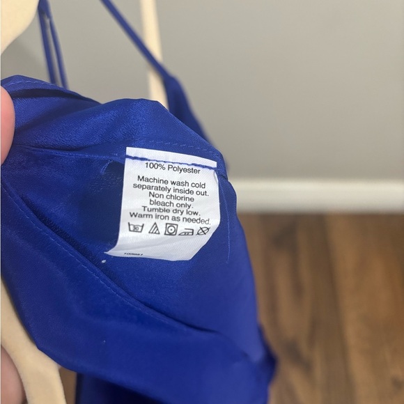 J. Crew Strappy Y-Back Camisole Tank | Royal Blue | 4 - Picture 5 of 5